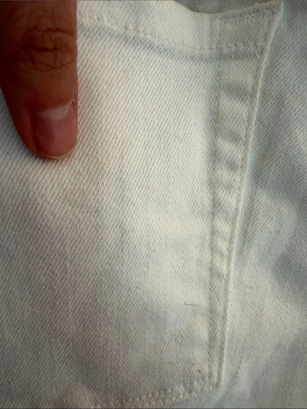 J. Crew White Rolled-Hem Denim Shorts Size 6